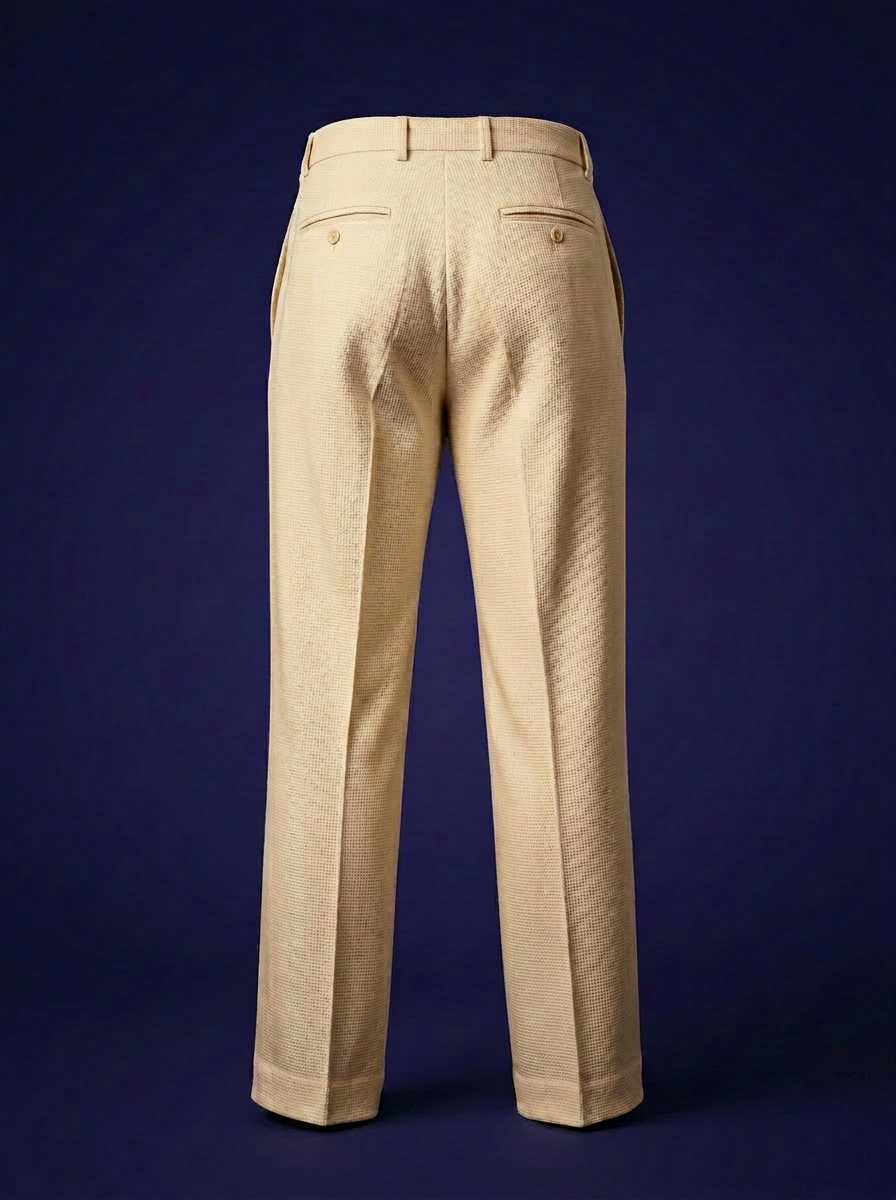 Composure Trouser — Cream — back